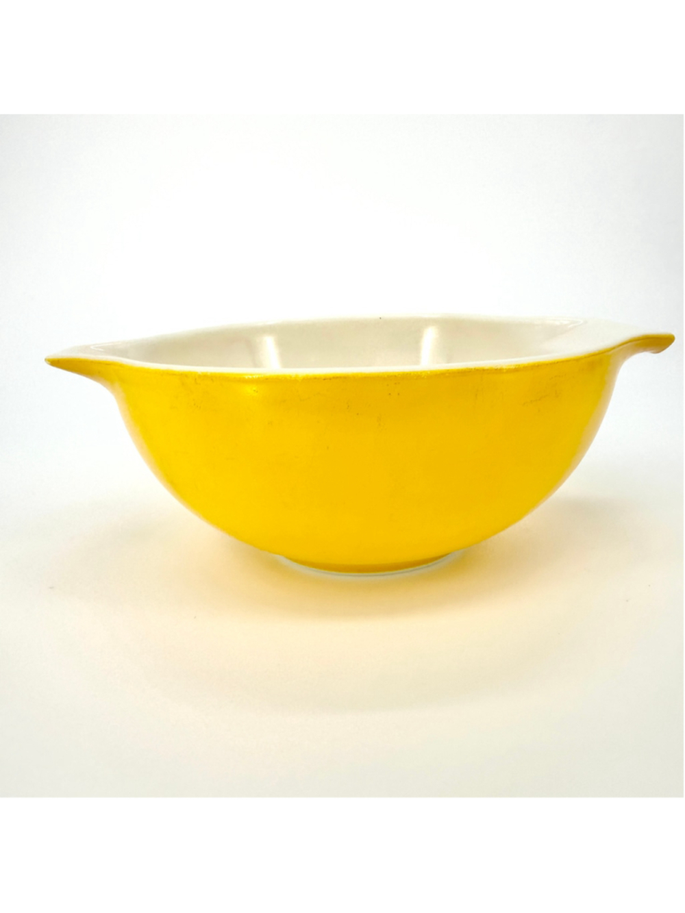 Vintage Pyrex 443 Cinderella Glass mixing Bowl Yellow